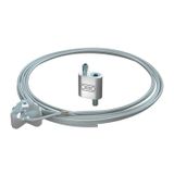 QWT UW 3 10M G Suspension wire with universal angle 3x10000mm