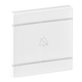Cover plate Valena Life - DO NOT DISTURB symbol - 2 modules - white