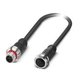 SAC-5P-P12MS/ 0,6-PUR/P12FS SH - Sensor/actuator cable