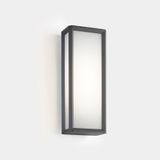 Wall fixture IP65 Skat LED LED 21.8;NAW SW 2700-3200-4000K ON-OFF Urban grey 1266lm