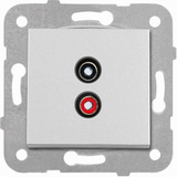 Novella-Trenda Silver Music Broadcast (Speaker) Socket