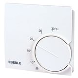 Room controller, 5-30C, AC 230V, 1 changeover contact, heating: 10 mA ... 10 (4) A, cooling: 10 mA ... 5 (2) A, temperature reduction approx.5K