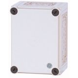 Insulated enclosure, +knockouts, RAL7035, HxWxD=250x187.5x150mm