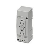 Double socket Phoenix ContactEO-AB/UT/LED/DUO/V/GFI/ 125V 15A