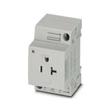Socket outlet for distribution board Phoenix Contact EO-AB/UT/LED/20 125V 20A AC
