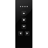 Remote control with 5 channels and 3 control keys