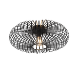 Johann ceiling lamp 50 cm E27 matt black