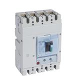 MCCB DPX³ 630 - thermal magnetic - 3P+N/2 - Icu 70 kA (400 V~) - In 630 A