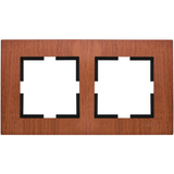 Novella Accessory Wooden - Cherry Two Gang Frame