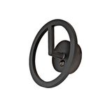 Q-RING, wall lamp, Sensor, 3000K, IP54, black