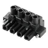 PCB plug-in connector (wire connection), 7.62 mm, Number of poles: 10,