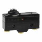 General purpose basic switch, short spring plunger, SPDT, 15 A, solder