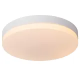 BISKIT Flush ceilin. Bathr.-White-Ø40-LED-36W