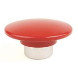 Allen-Bradley 800T-N248R Cap, 30mm Push Button, Red, Metal, Non-Illuminated Jumbo Mushroom Push Button, Replacement Part