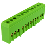 Insulated terminal F815G, 15x16 mm², green