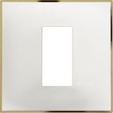 CLASSIA - COVER PLATE 1P WHITE GOLD