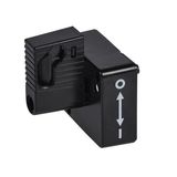 Replacement side handle for Vistop 32A switch-disconnector - black