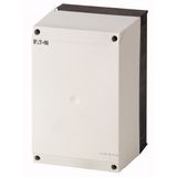 Insulated enclosure, HxWxD=240x160x160mm, +mounting rail, NA type
