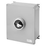 ROTATORY ISOLATOR - HP- SURFACE-MOUNTING- SURFACE-MOUNTING - COMMAND - METAL BOX - 160A 4P - LOCKABLE BLACK KNOB - IP66
