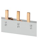 Pin busbar, 4-phase 10 mm2, 980mm, ...