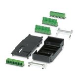 DIN rail bus connectors