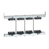 Fixed isolating support for busbar 6300 A - 3 bars 200 x 10 mm