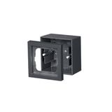 1721S80-81 Surface mounting box 1 gang Anthracite - Impressivo