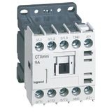 3-pole mini contactors CTX³ - 9 A (AC3) - 24 V= - 1 NO - screw terminals