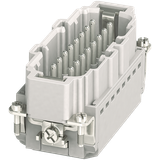 B16 male 16-pole, Push-in, 500 V, 16 A