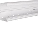 Wall trunking base C-profile BRN 70x110mm of PVC in pure white