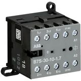 B7S-30-10-2.8-72 Mini Contactor 17 ... 32 V DC - 3 NO - 0 NC - Screw Terminals