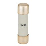 Cylindrical fuse link 10X38, 25A, gR, 690V
