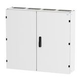 Wall-mounted enclosure EMC2 empty, IP55, protection class II, HxWxD=950x1050x270mm, white (RAL 9016)