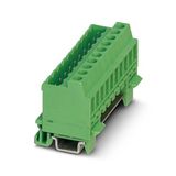 DIN rail connector