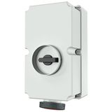 Mennekes Wall mounted recept., 125A4p6h400V, IP67 5691A