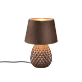 Ariana table lamp 35 cm E14 brown