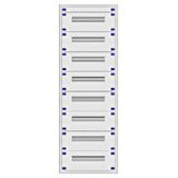 Distribution board insert KVN 60mm, 2-33K, 8-rows