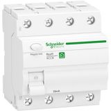 RCD, Resi9 XB, 4 P, 40 A, 30 mA, Class A, 400 V AC, made from recycled plastic