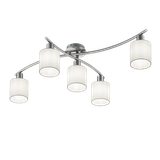 Garda ceiling lamp 5xE14 white