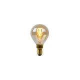 Bulb LED globe 4.5cm E14/3W 2200K Dimmable Amber