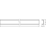 Flat Profiles for LED Strips -PF02/U/16X5/10/2