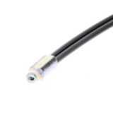 Fiber optic sensor head, diffuse, M6 cylindrical axial, R25 fiber, 2 m