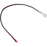 Pre-Wired Connector for LED Strip Single White IP20 10mm