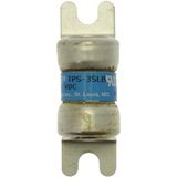 Eaton Bussmann series TPS telecommunication fuse, 170 Vdc, 30A, 100 kAIC, Non Indicating, Current-limiting, Non-indicating, Ferrule end X ferrule end, Glass melamine tube, Silver-plated brass ferrules