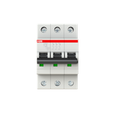 S203L-C10 Miniature Circuit Breaker - 3P - C - 10 A