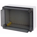 Insulated enclosure, smooth sides, HxWxD=250x375x225mm, NA type