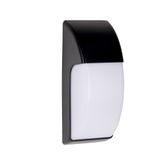 Wall fixture IP65 Area E27 23W Black 1263lm