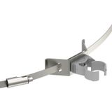 isCon HS 26 PA Cable bracket with tight.strap for  isCon condcutor, grey ¨26mm