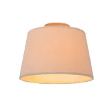 Lucide WOOLLY - Ceiling light - Ø 28 cm - 1xE27 - Beige