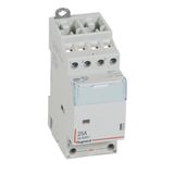 Power contactor CX³ - with 24 V~ coll - 4P - 400 V~ - 25 A - 4 N/O